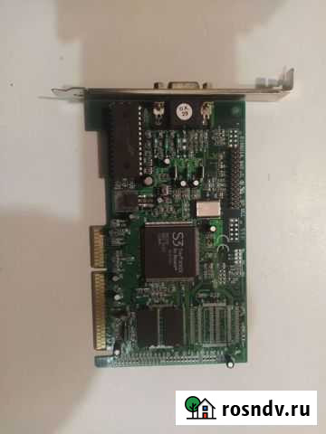 Видеокарта AGP Super S3 Trio 3D/2X 4MB Буинск - изображение 1