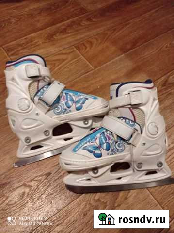 Коньки детские раздвижные Воронеж - изображение 1