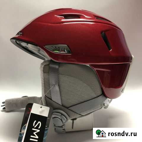 Горнолыжный шлем Smith Compass Mettalic Pepper раз Вологда - изображение 1