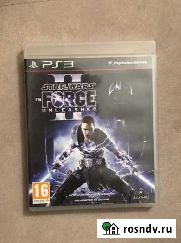 Star Wars: The Force Unleashed II PS3 и другие игр Тобольск - изображение 1