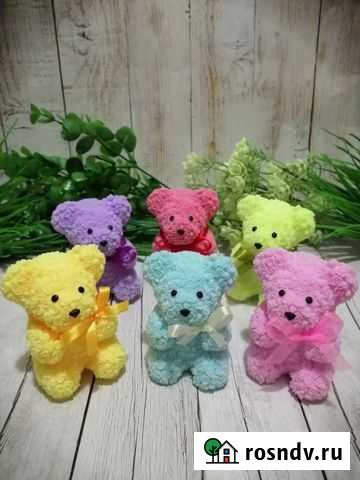 Мишутка из розочек Протвино - изображение 1