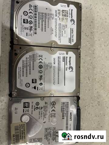 Жесткий диск 500гб 3 штуки Саратов - изображение 1