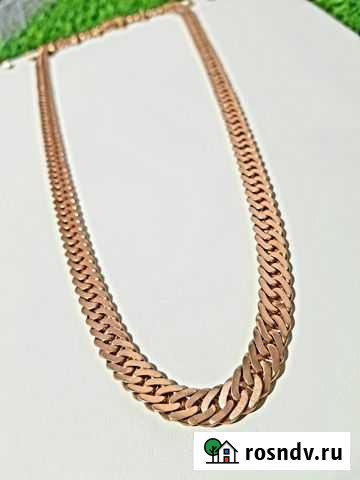 Шикарная мужская цепь 585 62см 94,54гр(кр 8235) Красноярск - изображение 1