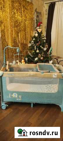 Манеж кровать с матрасом Иваново - изображение 1