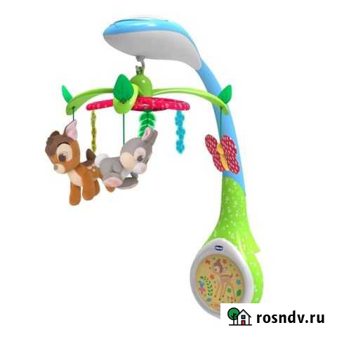 Игрушка-проектор для кроватки Chicco Бэмби Байкит - изображение 1