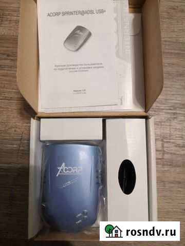 Модем Acorp sprinter adsl USB+ Рязань - изображение 1