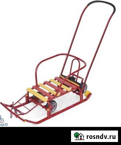 Санки на колесах.(санки/ коляска ) Владимир - изображение 1