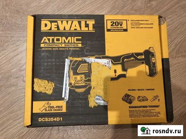 Аккумуляторный мультитул (реноватор) Dewalt dcs354 Гатчина - изображение 1