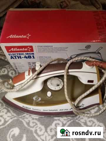 Утюг Atlanta. Паровой. ант-481 Развилка - изображение 1