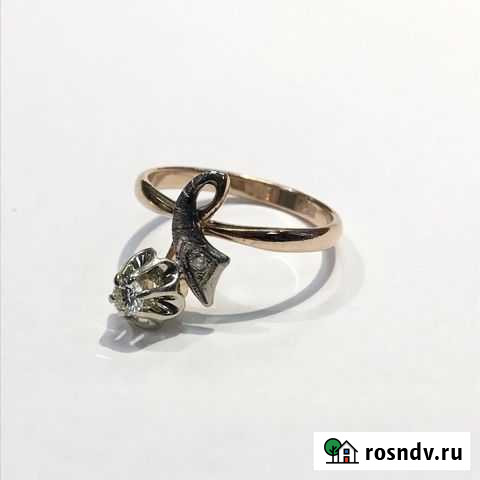 Кольцо с бриллиантами 585 пробы Нижний Новгород - изображение 1
