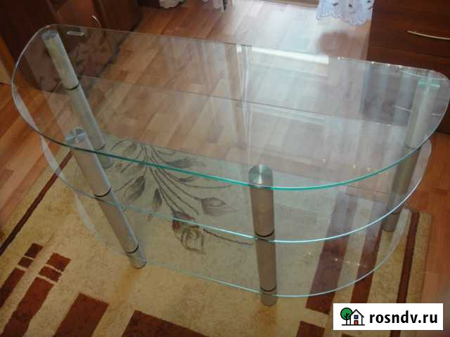Стеклянная тумба (стол) Липецк - изображение 1