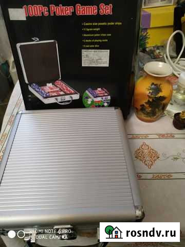 Набор для игры в покер-100 фишек Санкт-Петербург - изображение 1