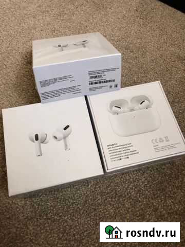 Настоящие AirPods Pro Шумоподавление и Прозрачност Махачкала - изображение 1
