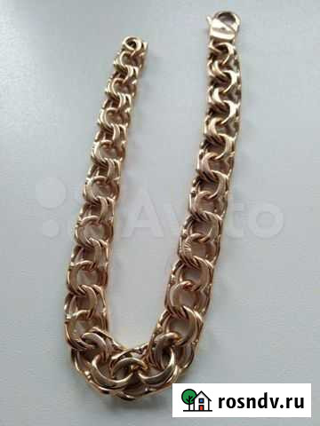 Золотой браслет- Бисмарк-30.гр.- Длина 22.см Абинск - изображение 1