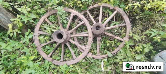 Колесо деревянное от телеги Пенза - изображение 1