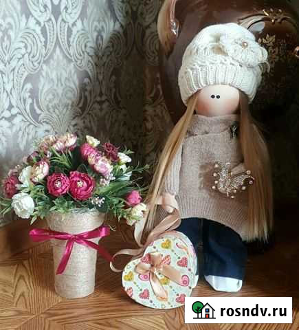 Куколка интерьерная текстильная Курск - изображение 1