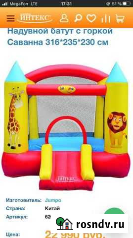 Батут Благовещенск - изображение 1