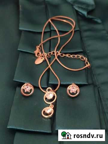 Комплект бижутерии новый Краснообск - изображение 1