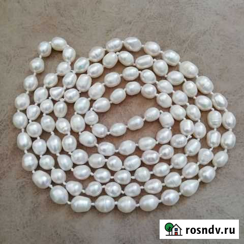 Натуральный жемчуг, бусы Евпатория - изображение 1