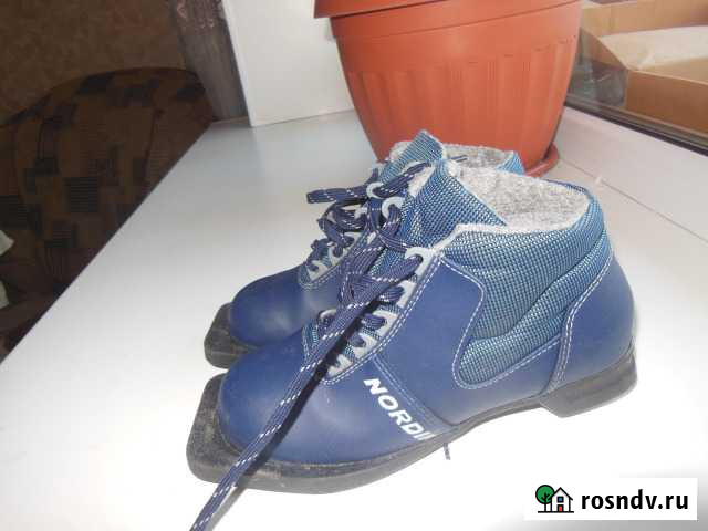 Лыжные ботинки Nordik с креплениями Барнаул - изображение 1