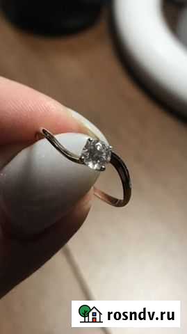 Золотое кольцо 16 размер 585 проба Челябинск - изображение 1