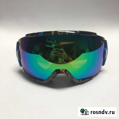 Горнолыжные очки Smith Vice с зеркальной линзой Вологда - изображение 1
