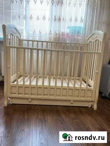 Детская кроватка с маятником Махачкала - изображение 1