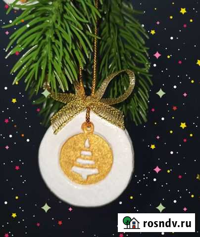Подвески на ёлку из солёного теста Севастополь - изображение 1