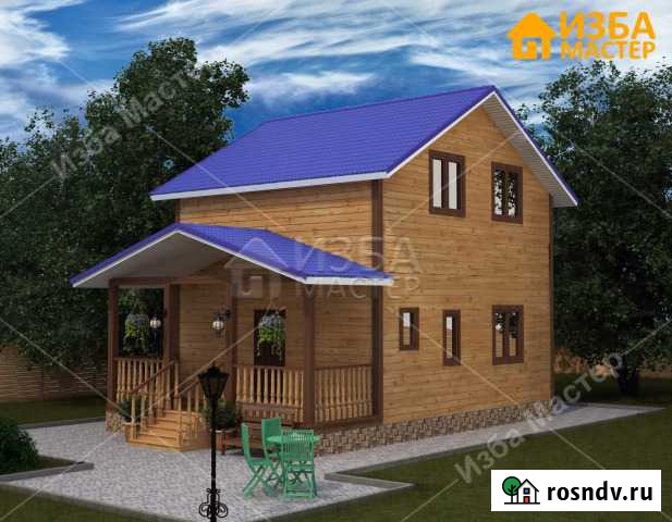 Дом из бруса 9х11 м / 149 м2, проект №19 + монтаж Екатеринбург - изображение 1