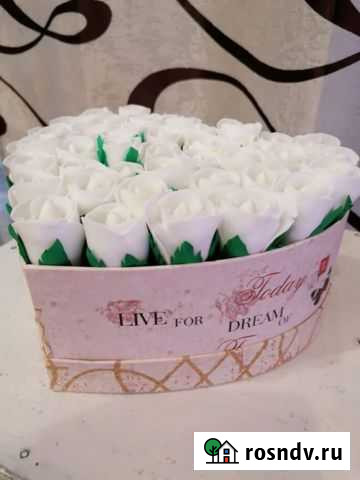 Подарочные коробки с розами Кемерово - изображение 1