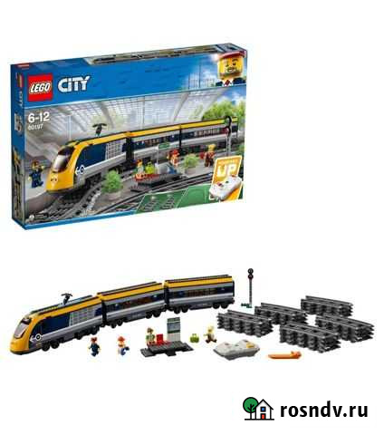 Конструктор Lego City пассажирский поезд 60197 Воронеж - изображение 1