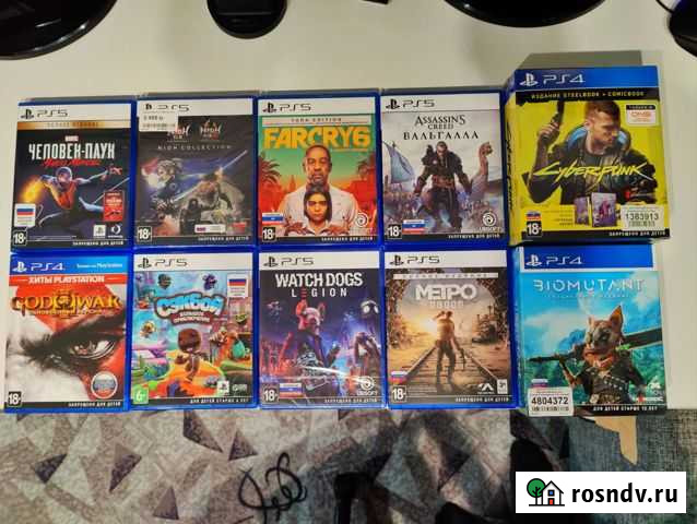 Игры для PS4 & PS5 Тула - изображение 1