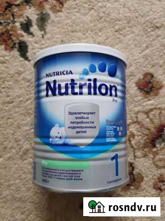 Смесь нутрилон 1 пре 400 nutrilon pre Саранск - изображение 1