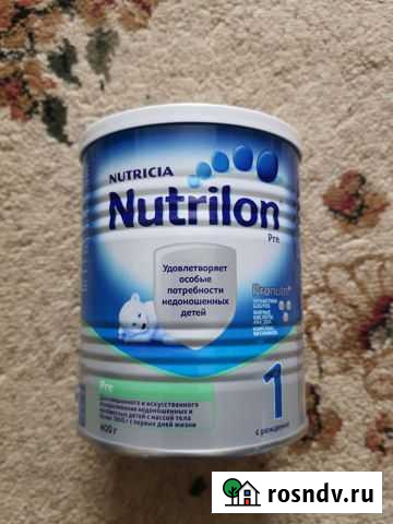 Смесь нутрилон 1 пре 400 nutrilon pre Саранск - изображение 1