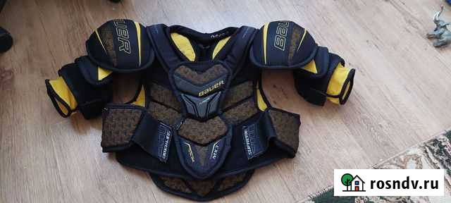 Нагрудник хоккейный bauer supreme mx3 JR M Владимир - изображение 1