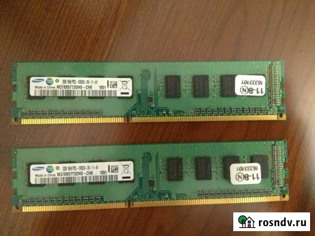 Оперативная память samsung 4Gb.DDR3 (M378B5773DH0 Грозный - изображение 1