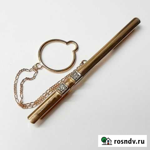 Золотой зажим с бриллиантами Нижний Новгород - изображение 1