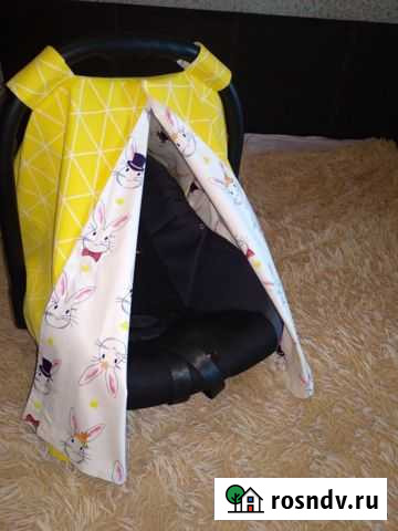 Накидка (шторка) на автолюльку Челябинск - изображение 1