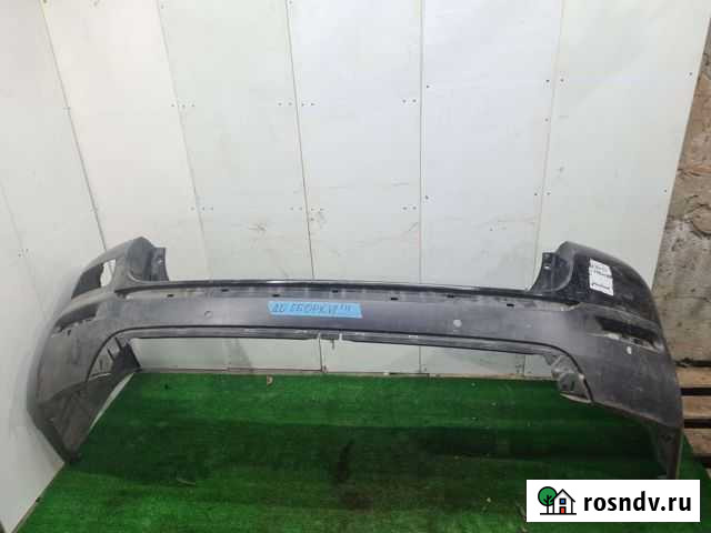 Бампер задний Toyota Highlander 2 2010-2014 Электроугли - изображение 1