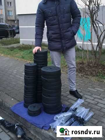 Блины для гантелей Калининград - изображение 1