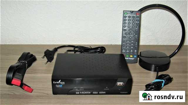 Приставка для цифрового телевидения DVB-T/T2 (б/у) Калуга - изображение 1