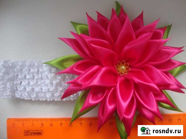 Украшения ручной работы (резиночки, повязка) Ангарск - изображение 1