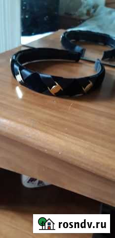 Ободок для волос, велюр. Новый Красноярск - изображение 1