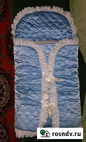 Конверт и одеяло для выписки Обнинск - изображение 1