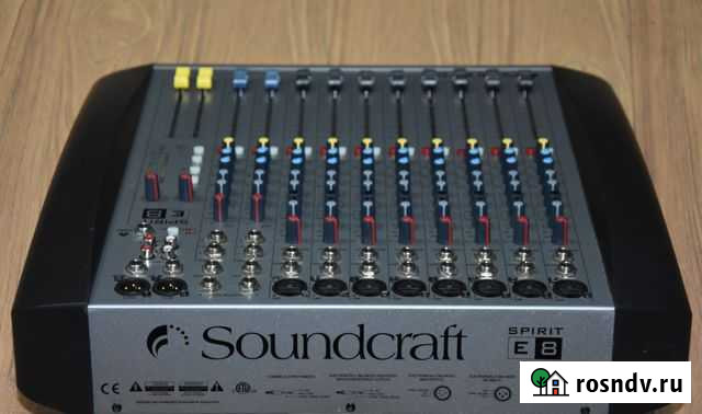 Пульт Soundcraft Spirit E 8 Омск - изображение 1