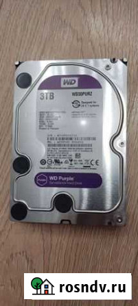 Жесткий диск 3 тб WD Purple Самара - изображение 1