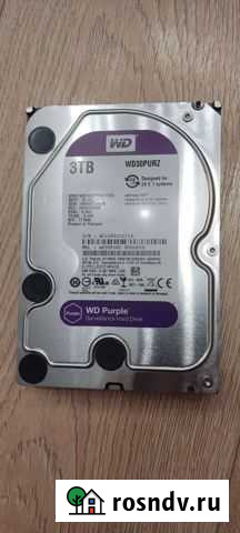 Жесткий диск 3 тб WD Purple Самара - изображение 1