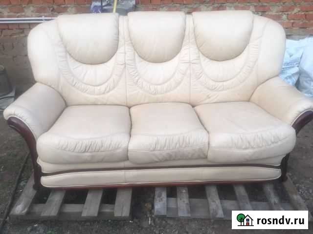 Кожаный диван Тамбов - изображение 1