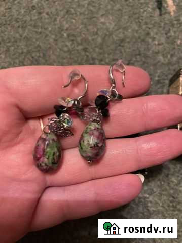 Серьги из камня Талдом - изображение 1