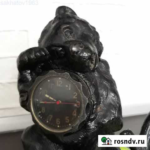 Медведь часы Касли Урал 50-е г Мелеуз - изображение 1